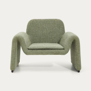 Fotel Melvia jasnozielony kave home