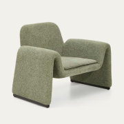 Fotel Melvia jasnozielony kave home