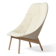 Fotel Uchiwa Quilted - Flamiber Cream HAY