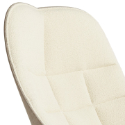 Fotel Uchiwa Quilted - Flamiber Cream HAY