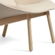 Fotel Uchiwa Quilted - Flamiber Sand HAY