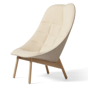 Fotel Uchiwa Quilted - Flamiber Sand HAY