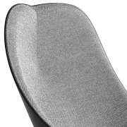 Fotel Uchiwa czarny dąb - Hallingdal 166 HAY