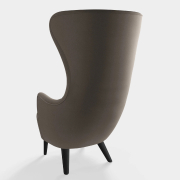 Fotel Wingback kvadrat hero 2 Grey Tom Dixon