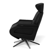 Fotel Wypoczynkowy Clement High Function Omaha Black Flexlux