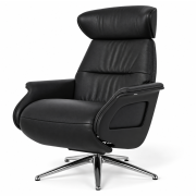 Fotel Wypoczynkowy Clement High Function Omaha Black Flexlux