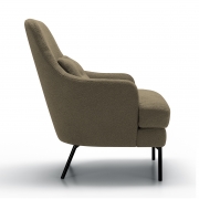 Fotel Alice Heather Oliwkowy Sits