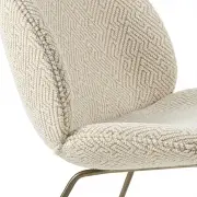 Fotel Beetle Lounge Dora Boucle Gubi