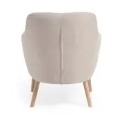 Fotel Candela beżowy kave home