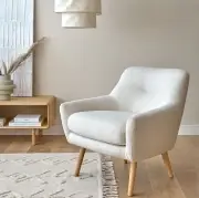 Fotel Candela biały kave home
