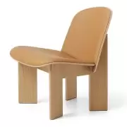 Fotel Chisel tapicerowany Sense Cognac Hay