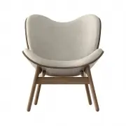 Fotel Conversation Piece ciemny dąb White Sands Umage