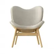 Fotel Conversation Piece naturalny dąb white sands Umage