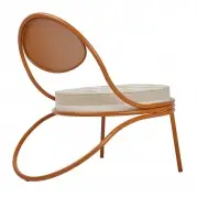 Fotel Copacabana Leslie Stripe Limonta 040 Gubi