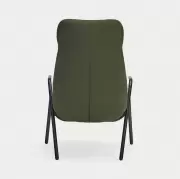 Fotel Dins 114 cm ciemnozielony Teulat