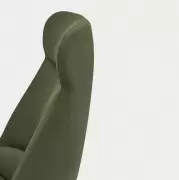 Fotel Dins 114 cm ciemnozielony Teulat