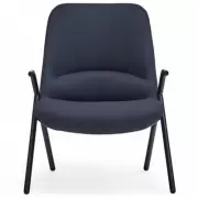 Fotel Dins 90 cm ciemnoniebieski Teulat