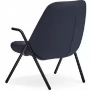 Fotel Dins 90 cm ciemnoniebieski Teulat