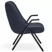 Fotel Dins 90 cm ciemnoniebieski Teulat