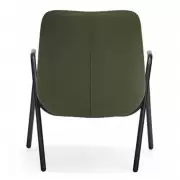 Fotel Dins 90 cm ciemnozielony Teulat