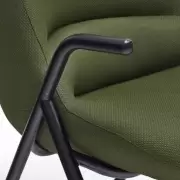 Fotel Dins 90 cm ciemnozielony Teulat