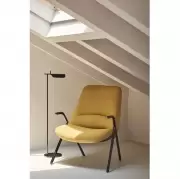 Fotel Dins 90 cm musztardowy Teulat