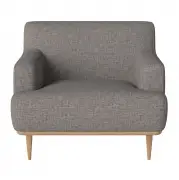 Fotel Dover ciemnoszary Bolia