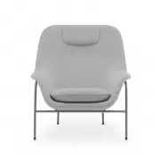 Fotel Drape wysoki szary Normann Copenhagen