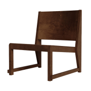 Fotel Easy Chair 01 ciemnobrązowe Frama