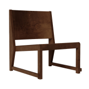 Fotel Easy Chair 01 ciemnobrązowe Frama