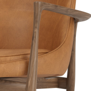 Fotel Elizabeth orzech Dunes Cognac Audo Copenhagen