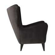 Fotel Elsa Classic Velvet Antracite Sits