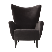 Fotel Elsa Classic Velvet Antracite Sits