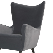 Fotel Elsa Classic Velvet Grey Sits