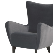 Fotel Elsa Classic Velvet Grey Sits