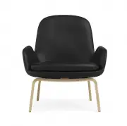 Fotel Era niski na dębowych nogach Normann Copenhagen