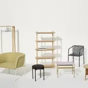 Fotel Eyrie żółty Hubsch