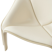 Fotel F300 Smooth Leather cream Gubi