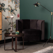 Fotel Flower czarny Dutchbone