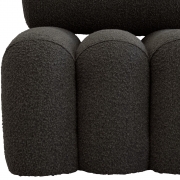 Fotel Foku boucle ciemnoszary 101 Copenhagen