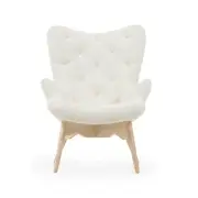 Fotel Knut natural kave home