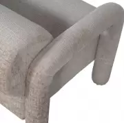 Fotel Lenny piaskowy Woood
