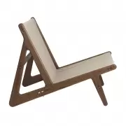 Fotel MR01 Initial Orzech Gubi