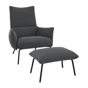 Fotel Martin Copparo Dervit Grey