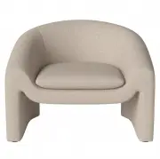 Fotel Mielo beżowy Bolia