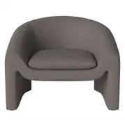 Fotel Mielo brązowy Bolia