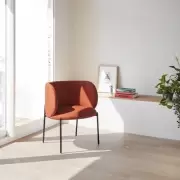 Fotel Mogi czerwony Teulat