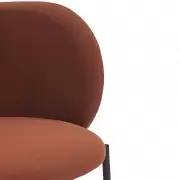 Fotel Mogi czerwony Teulat