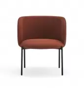 Fotel Mogi czerwony Teulat
