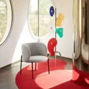 Fotel Mogi jasnoszary Teulat